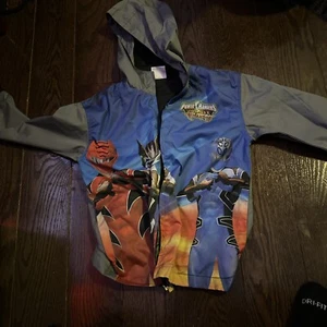 Power Rangers Jungle Fury kids jacket Size 7/8 - Picture 1 of 3