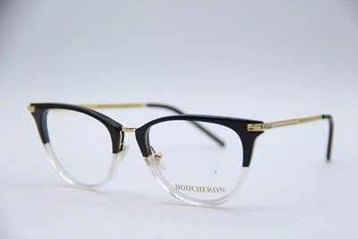 NUEVO MARCO DE GAFAS BOUCHERON BC0026O 003 ORO NEGRO AUTÉNTICO 51-19 140 Foto 1 de 4