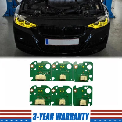 CSL Yellow DRL LED Boards For BMW F30 F31 LCI 330i 340i 320i 328i 2015-2018 - Image 1 of 4