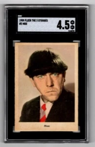 1959 Fleer Three 3 Stooges #2 Moe SGC 4.5 Undergraded - Picture 1 of 2