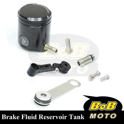 For Ducati 1199 panigale S 13 14 Black CNC Front Brake Cylinder Fluid Oil Tank - Изображение 1 из 4