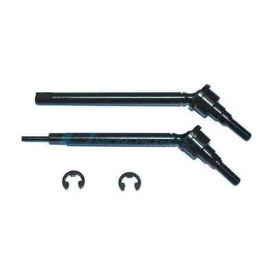 GPM Harden Steel #45 Front CVD Drive Shaft Black Tamiya Mercedes-Benz G500 CC-02 - Image 1 of 3