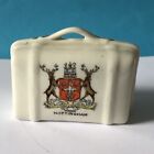 City of Nottingham - Crested china suit case 
