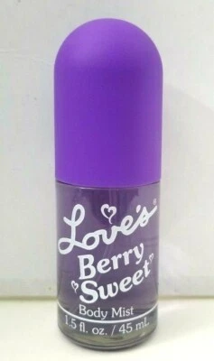 LOVE'S BERRY SWEET BODY MIST 1.5 fl oz por Dana Fragancias Clásicas SIN CAJA RARO Foto 1 de 3