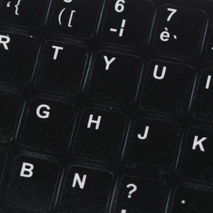 Waterproof Laptop Keyboard Stickers Spanish/French Korean/Thai Keyboard Lay_f6 - Picture 1 of 19