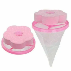 Floating Pet Fur Catcher Laundry Lint Hair Remover Filter For Washing Machine - Picture 1 of 13