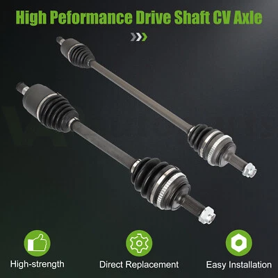 Pair CV Axles For 1997-2000 Acura EL Base 1.6L 1992-2000 Honda Civic Front Side - Изображение 1 из 4