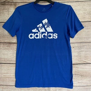 Adidas AeroReady Prime Tee Shirt ~ Size 13-14 years Boys ~ Blue T-Shirt - Picture 1 of 10