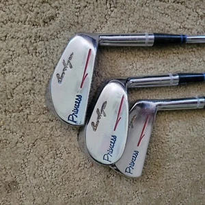 Ben Hogan Princess Irons 6 7 3 Irons 3 Clubs Total Steel Nice!! - Picture 1 of 8