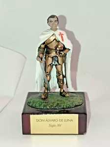 FIGURA DE PLOMO DON ÁLVARO DE LUNA SIGLO XV - Imagen 1 de 4