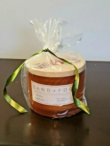 Sand + Fog White Pumpkin Soy Wax Blend 12 oz. Candle (NEW) - Picture 1 of 5