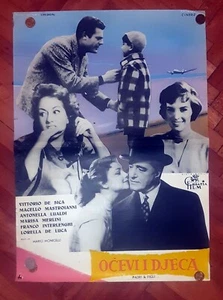 Fathers and Sons - Padri e figli (1957) Vittorio De Sica Yugoslav Edition - Picture 1 of 2