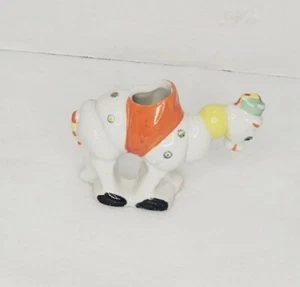 VINTAGE JAPAN CAMEL PLANTER COLORFUL CIRCUS MOTIF GREAT FOR AIR PLANTS - Picture 1 of 12