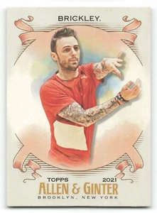 2021 Topps Allen & Ginter #234 CHRIS BRICKLEY Basketball Trainer !!! - Picture 1 of 2