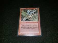 MTG 1x Revised red rare Italian FBB Earthquake - see description