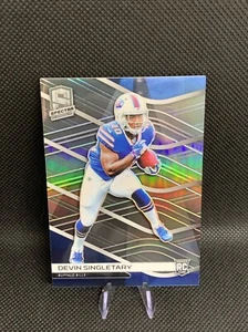 Spectra Devin Singletary RC Rookie Silver 2019 / 99 banconote #FT5WS SSP - Foto 1 di 2
