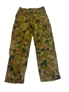 Pantalones Auscam Australian 1996 Camoflauge Carga Combate Ejército Excedente W30 L29 - Imagen 1 de 4