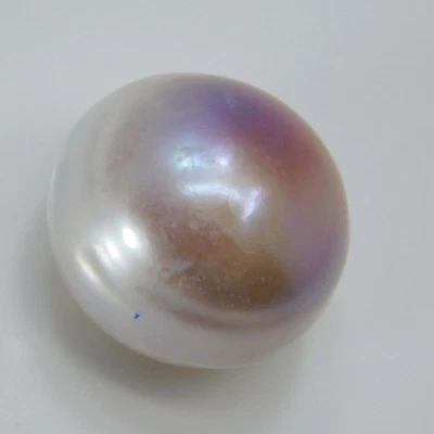 CERTIFIED 11 MM White MABE South Pacific SEA Loose PEARL Ring Size - Image 1 of 4