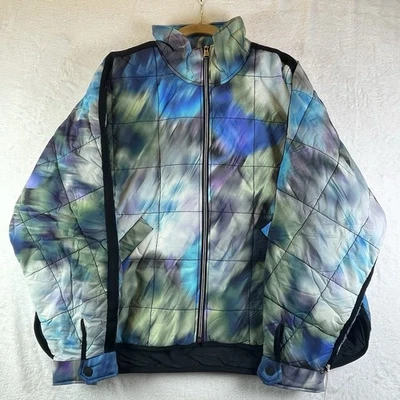 Free People Movement Pippa Primaloft Packable Puffer Jacket M NWT Blurry Flower - Image 1 of 4