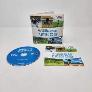 Wii Sports Nintendo Wii CIB Complete NTSC-U/C Tested Working Video Game W Manual - Picture 1 of 10