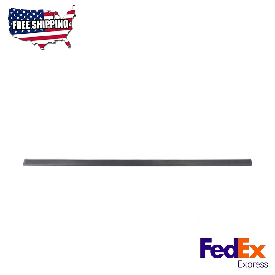 Moldura de puerta negra lado del conductor delantero para BMW 750iL 740i 1995-2001 Foto 1 de 4