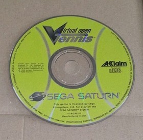 Sega Saturn "Virtual Open Tennis" (Game Disc Only)