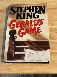 Gerald's Game by Stephen King 1992 Hardcover/Dust Jacket First Edition/Printing - Picture 1 of 3