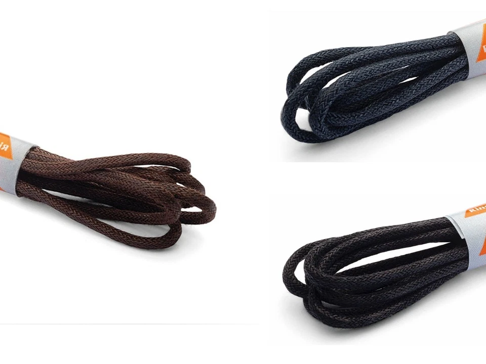 RINGELSPITZ - Dünne gewachste Rundsenkel für elegante und klassische Schuhe