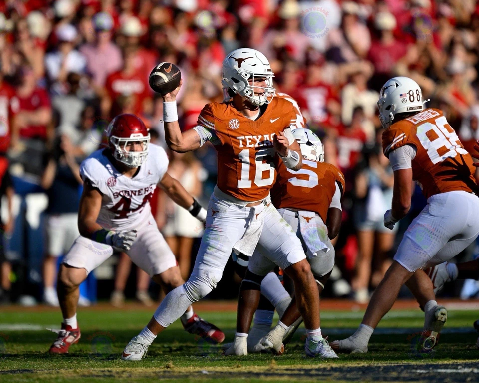 Фото 8x10 ARCH MANNING Texas Longhorns QB NFL выбор проекта RC SEC - Изображение 1 из 1