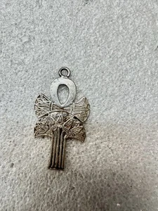 VTG Hallmarked Sterling Silver EGYPTIAN ankh Key Of Life 1.75” Pendant  - Picture 1 of 7