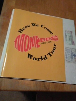 1966-1996 Monkees world tour concert music program ticket stub Foxwoods CT rare - Image 1 of 4