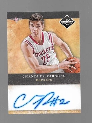 2011-12 Leaf Limited Chandler Parsons  Auto - Image 1 of 2