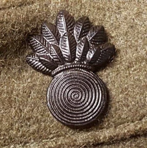 Pines de insignia de artillero/oficial suboficial previos a la Primera Guerra Mundial, un par - Imagen 1 de 4