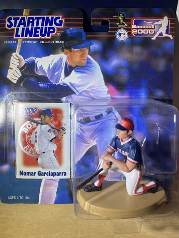 KENNER Starting Lineup Nomar Garciaparra 2000 Boston Red Sox NIP Cover