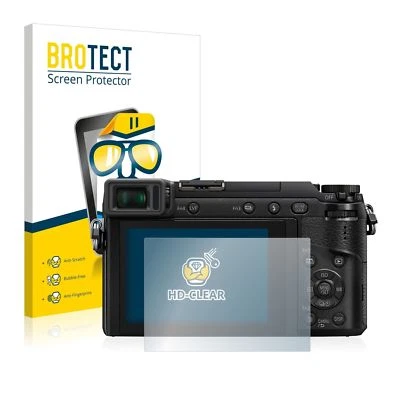 Panasonic Lumix DMC-GX80,  2x  BROTECT® HD-Clear Screen Protector, hard-coated - Image 1 of 4