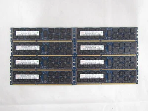 64GB (8x8GB) Hynix HMT31GR7BFR4A-H9 PC3-10600R DDR3 ECC Registered Server RAM - Picture 1 of 4