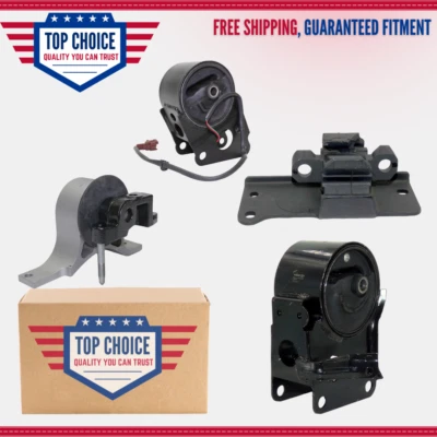 Juego de 4 piezas de montaje de motor y transmisión para Nissan Murano 2003-2007 3,5 L 2x2 con sensor Foto 1 de 4