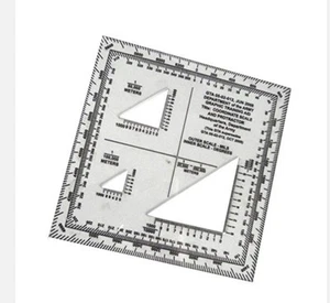 Super GTA Topographic Flexible Map Scale & Protractor - Military UTM/MGRS Reader - Picture 1 of 2