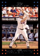 2007 Topps Red Back #183 Jose Valentin New York Mets