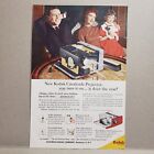 1958 Kodak Cavalcade projecteur impression annonce changements diapositives par lui-même