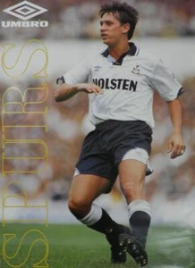Gary Lineker, Spurs - Original Vintage Umbro Sports Shop Display Poster - Picture 1 of 1