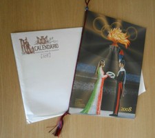 Calendario storico Arma dei Carabinieri 2008 originale completo