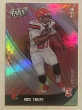 Nick Chubb 2018 Panini Black Friday Rookie /199
