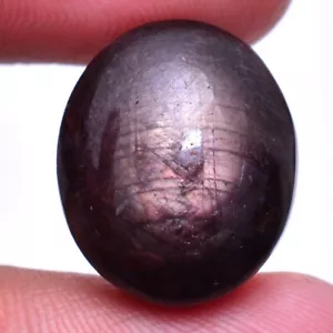 36.00 Cts Unheated Natural Ruby Stunning Red 19mm*16mm Oval Cabochon Gemstone - Picture 1 of 5