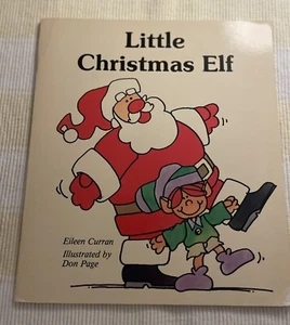 Little Christmas Elf  Book By Eileen Curran 1985 - Picture 1 of 2