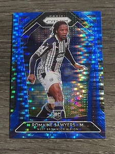 2020-21 Panini Prizm EPL Blue Breakaway #265 Romaine Sawyers /195 - Picture 1 of 2