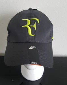 Nike ROGER FEDERER Tennis Hat Cap Legacy 91 Charcoal 371202-061 - Picture 1 of 15