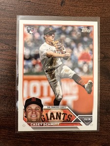 2023 Topps Update  #US133 Casey Schmitt San Francisco Giants RC Base