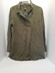 Chelsea and Theodore Olive Green Top Shirt Women's Size Large NWT - Bild 1 von 11