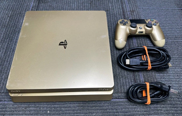 PlayStation 4 Slim 1TB Gold Console [Discontinued]